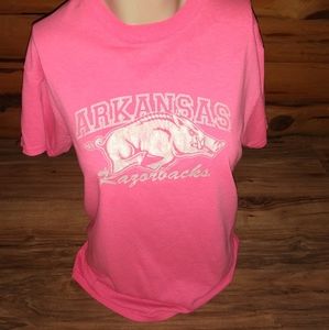 Oarsmen Hot Pink Razorback Top